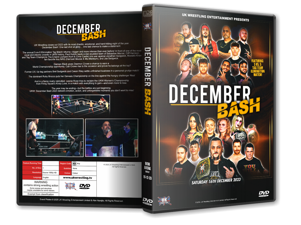 UKW December Bash 2023 DVD