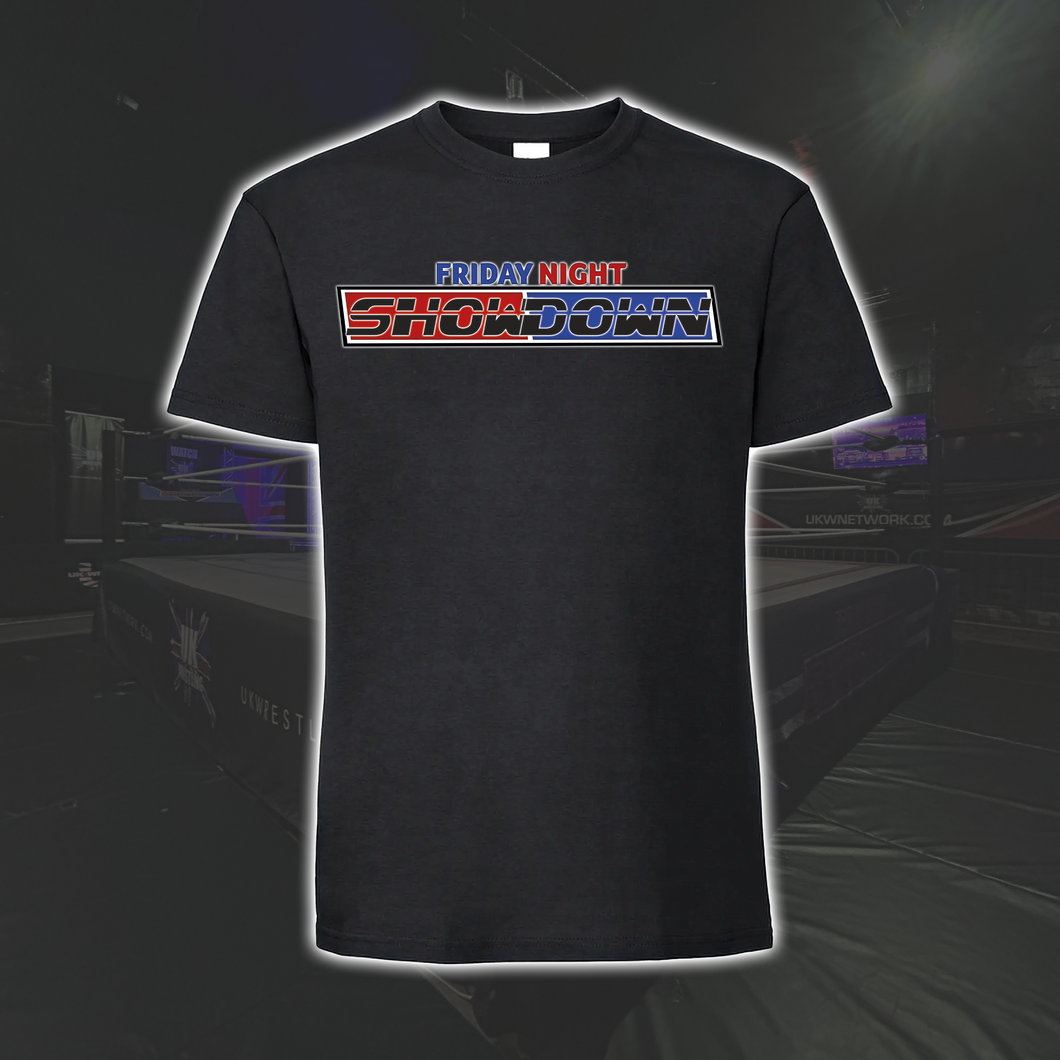 Friday Night Showdown - Short Sleeve T-Shirt (Black)