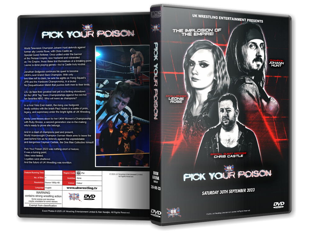 UKW Pick Your Poison 2023 DVD