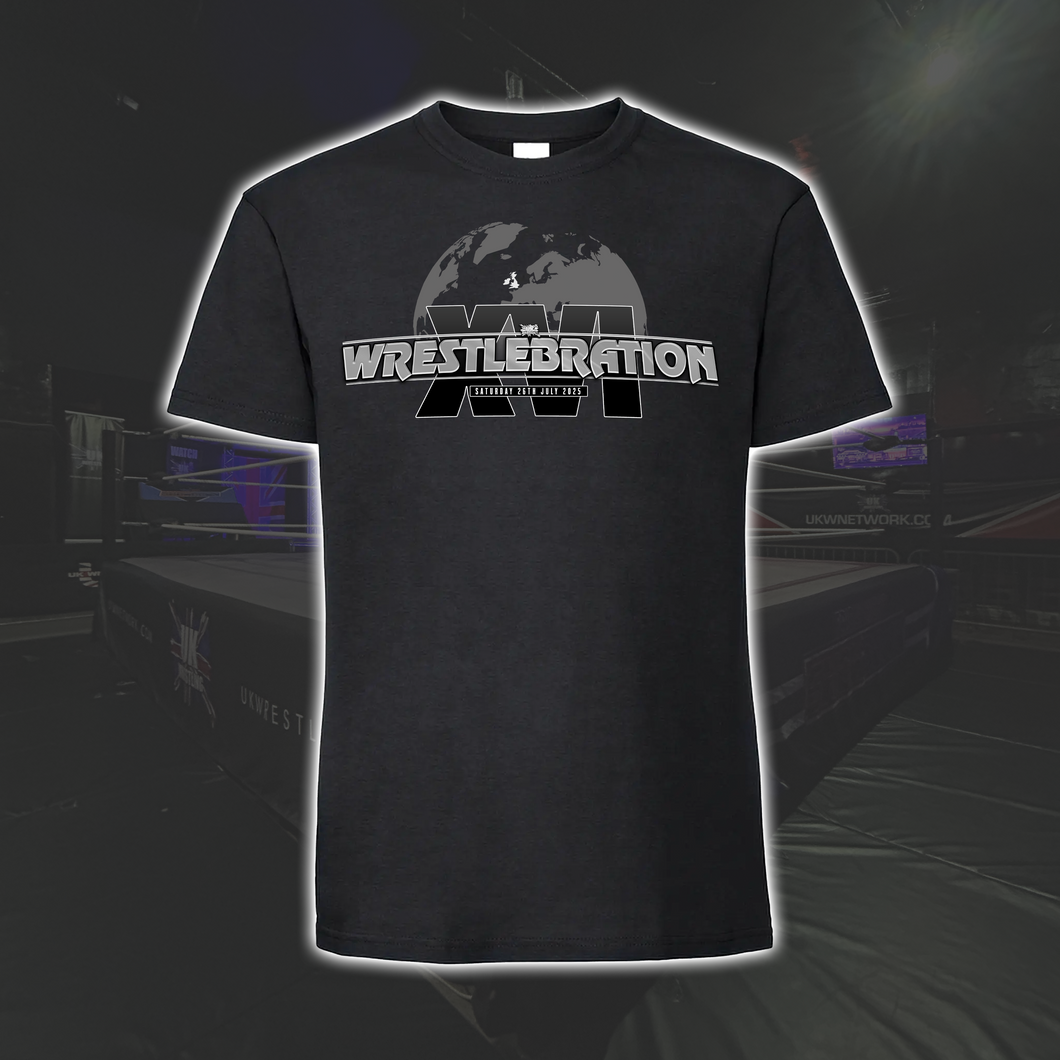 Wrestlebration XVI - Short Sleeve T-Shirt (Black)